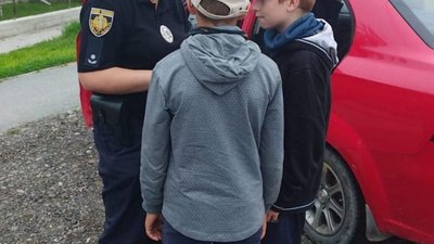 На Львівщині поліцейські розшукали малолітніх дітей (ФОТО)