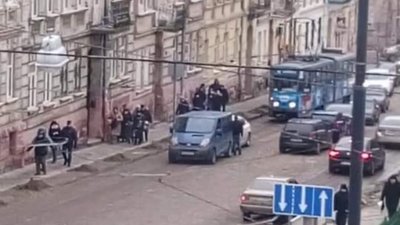 У Львові зупинився рух трамваїв