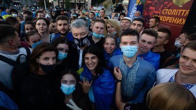 Місцеві вибори мають показати, що "зелень падає восени", — Порошенко (ВІДЕО)