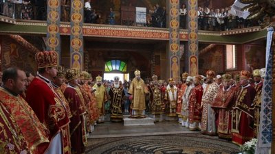 Митрополит Київський і всієї України Епіфаній освятив храм Преображення Господнього у Солонці