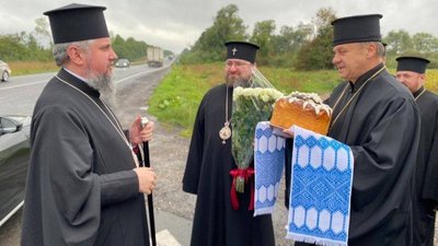 Предстоятель ПЦУ Епіфаній знову приїхав на Львівщину