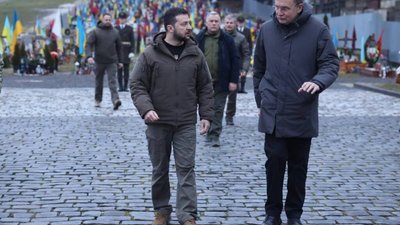 Садовий поговорив із Зеленським (ФОТО)