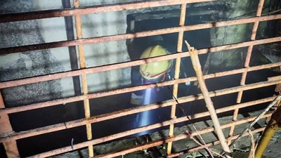 У Дрогобичі гасили пожежу