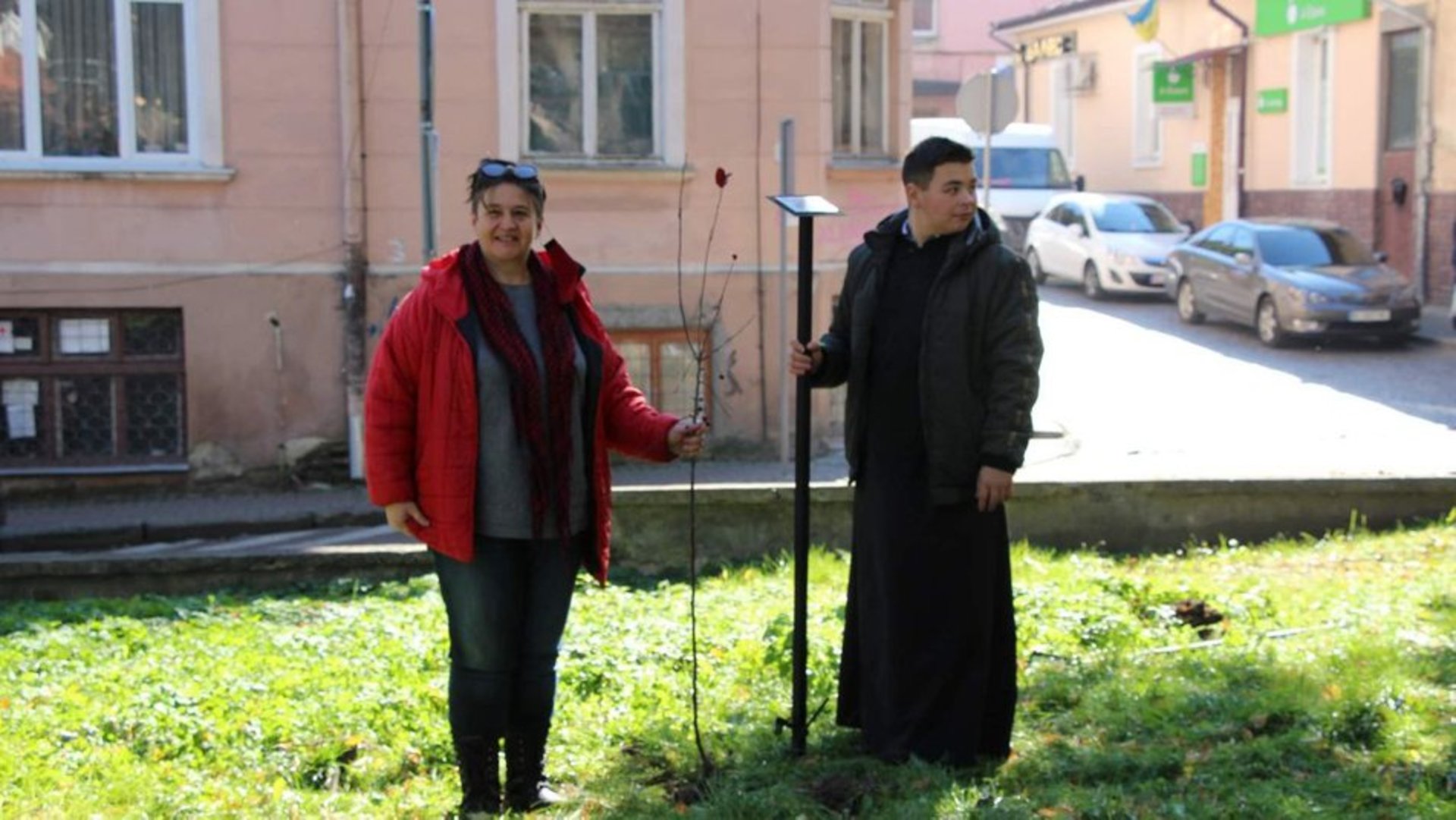 У Дрогобичі висадили Алею пам'яті загиблим ветеранкам