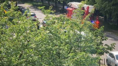 У Львові горить багатоповерхівка (ВІДЕО)