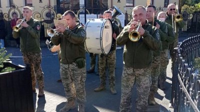 Стрий провів в останню дорогу Героя Володимира Шинкаря (ФОТО)