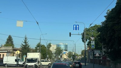 У Львові на улюбленому перехресті не працюють світлофори