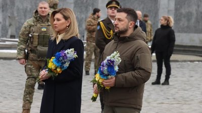 Зеленський із дружиною прибули до Львова