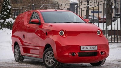 У Росії випустили електромобіль