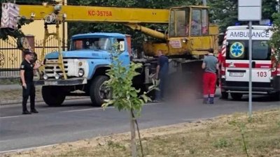 На Львівщині автокран вбив чоловіка (ФОТО)