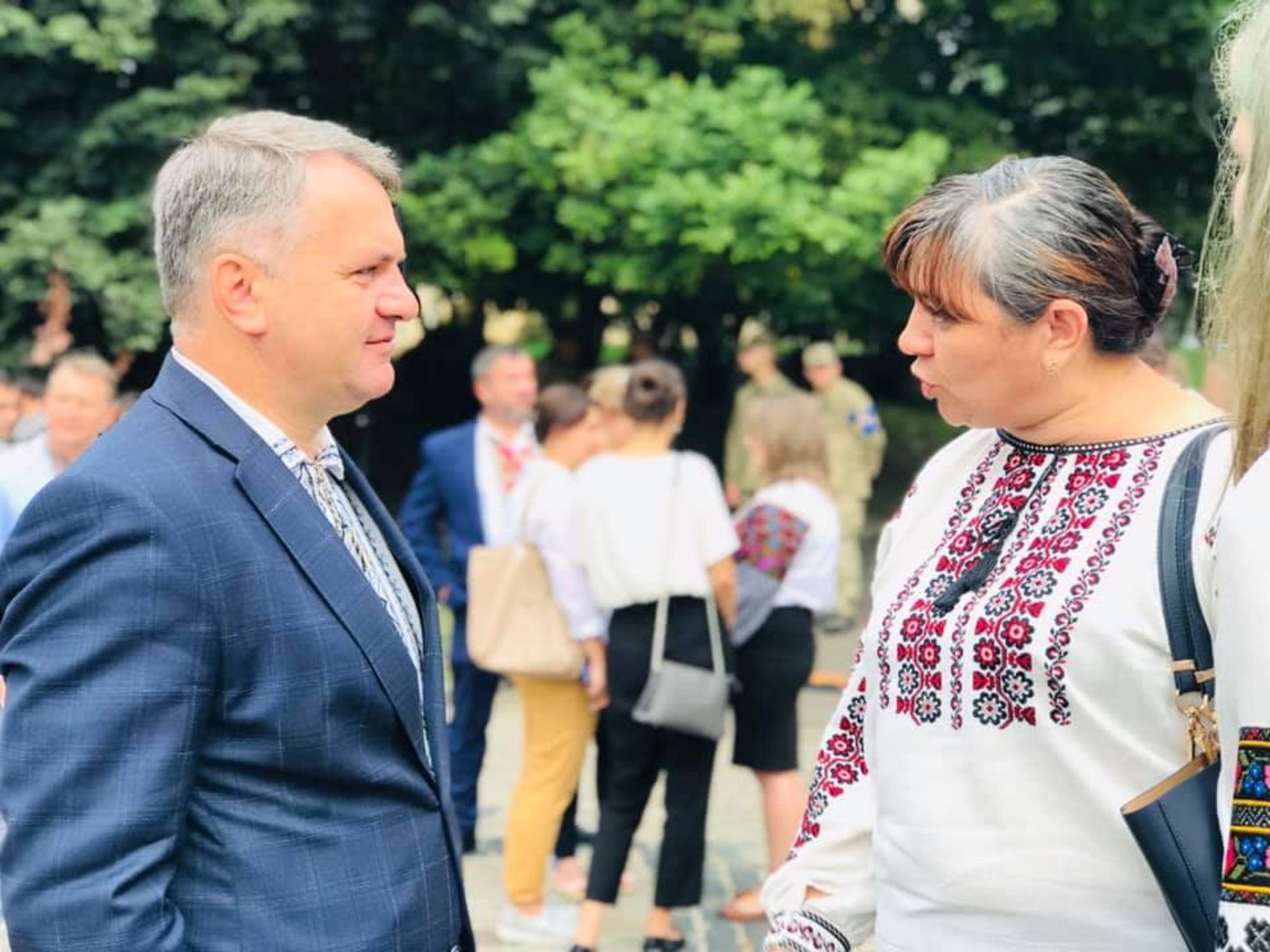 День Державного Прапора України у Львові, фото: Facebook Олега Синютки