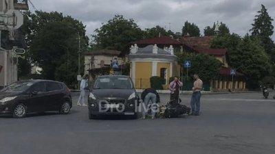 У Дрогобичі сталася ДТП за участю мотоцикла та легкового автомобіля