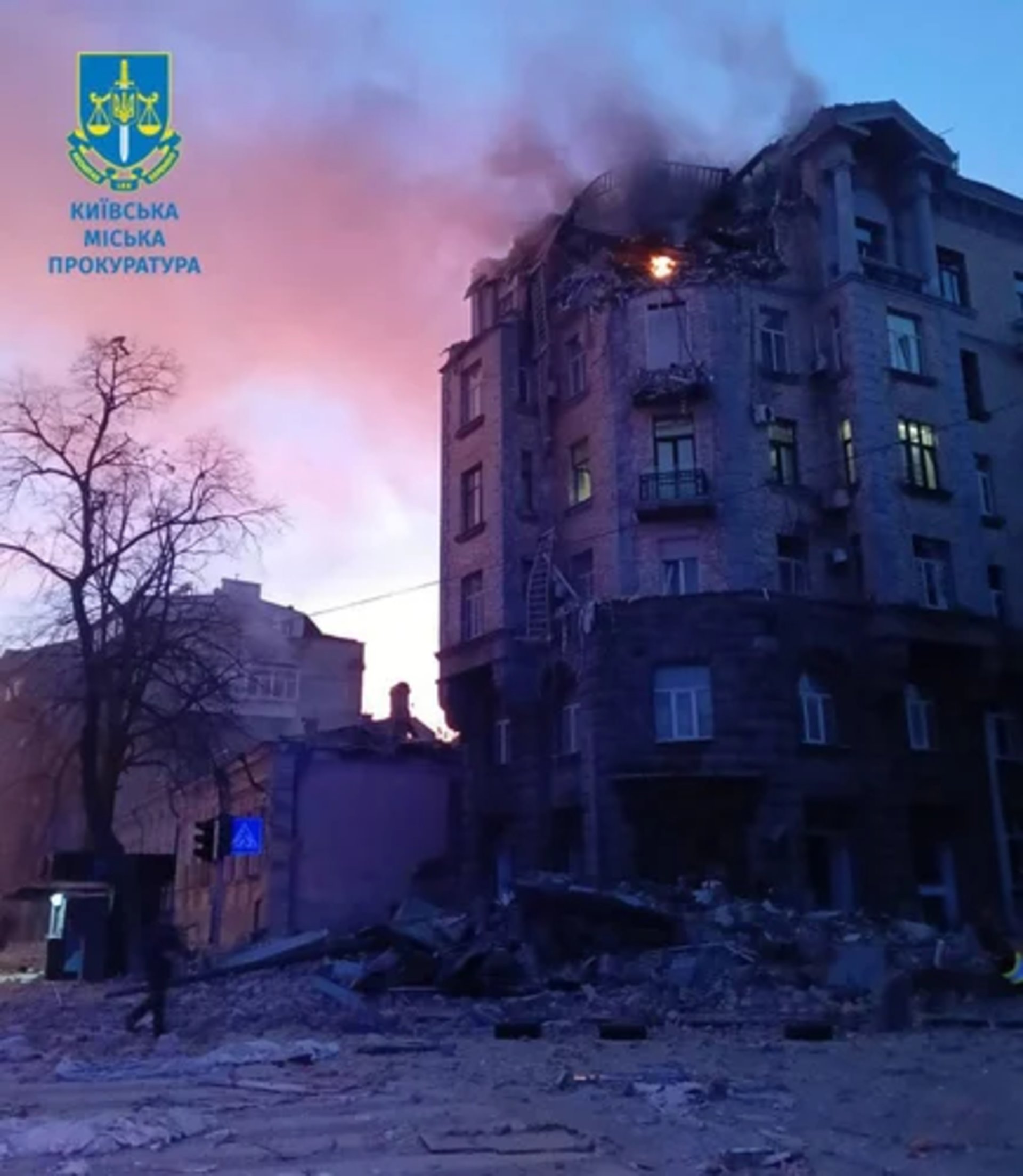 Будинок, у якому жили професор з дружиною. ФотоКиївська міська прокуратура