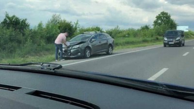 У Малечковичах не розминулись автомобілі (ФОТО)