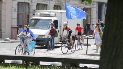 У Львові велопробігом відзначили третю річницю безвізу (ФОТОРЕПОРТАЖ)