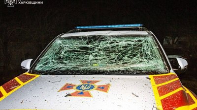 У Харкові під час повторного російського обстрілу постраждали рятувальник та поліцейський, - ДСНС