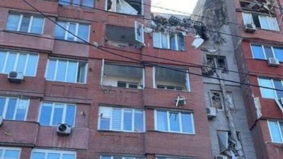 У Дніпрі ракета влучила у житловий будинок (ФОТО, ВІДЕО)