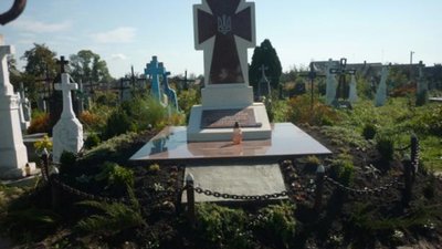 На Львівщині встановили пам’ятний хрест загиблим воїнам Української галицької армії