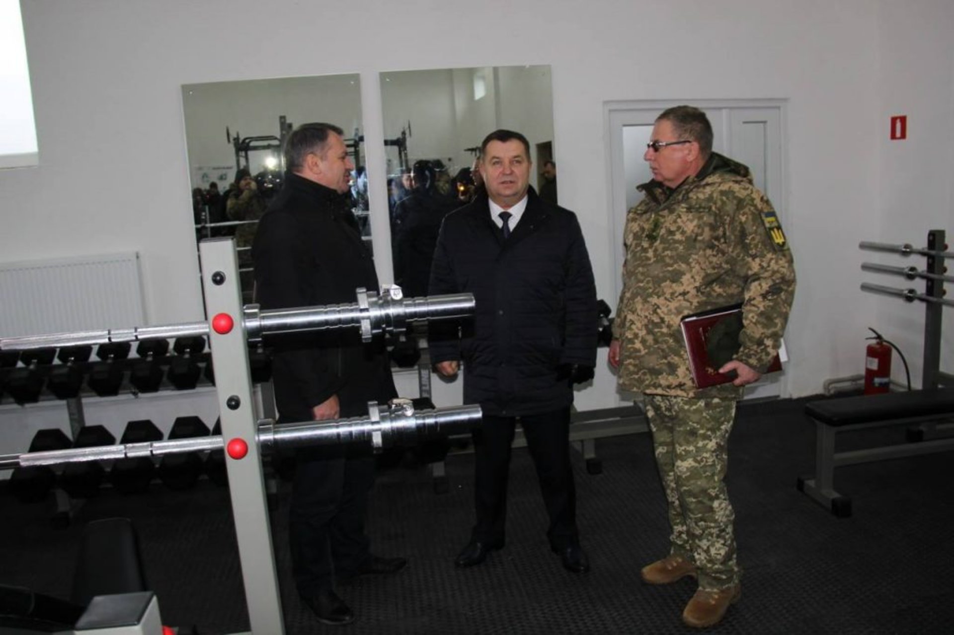 На Яворівському полігоні оглянули новозбудоване житло для військовослужбовців. Фото: Павло Ткачук