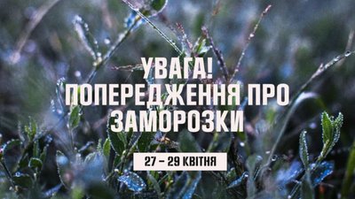 Синоптики попереджають про сильні заморозки на Львівщині