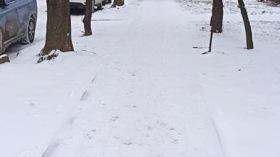 У Львові не прибирають від снігу прибудинкові доріжки (ФОТО)