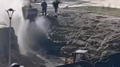 У Львові утворився новий фонтан
