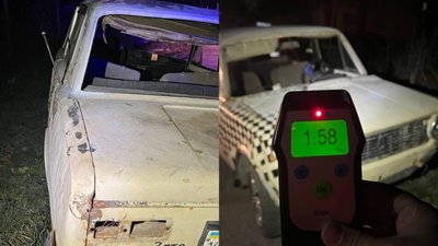 У Львові 18-річний чоловік вчився їздити на авто без фар