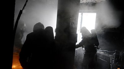 Під час пожежі на Львівщині рятувальники виявили тіло повішаного чоловіка