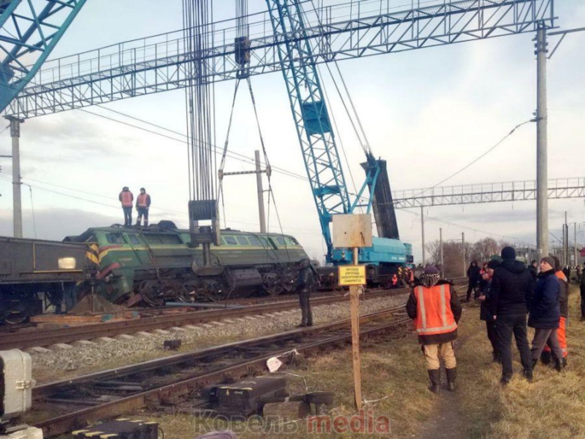 Потяг Київ – Варшава зійшов з колії