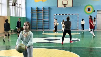 Школярі Нового Роздолу підтримали збірну України на IV Зимових Олімпійських Іграх
