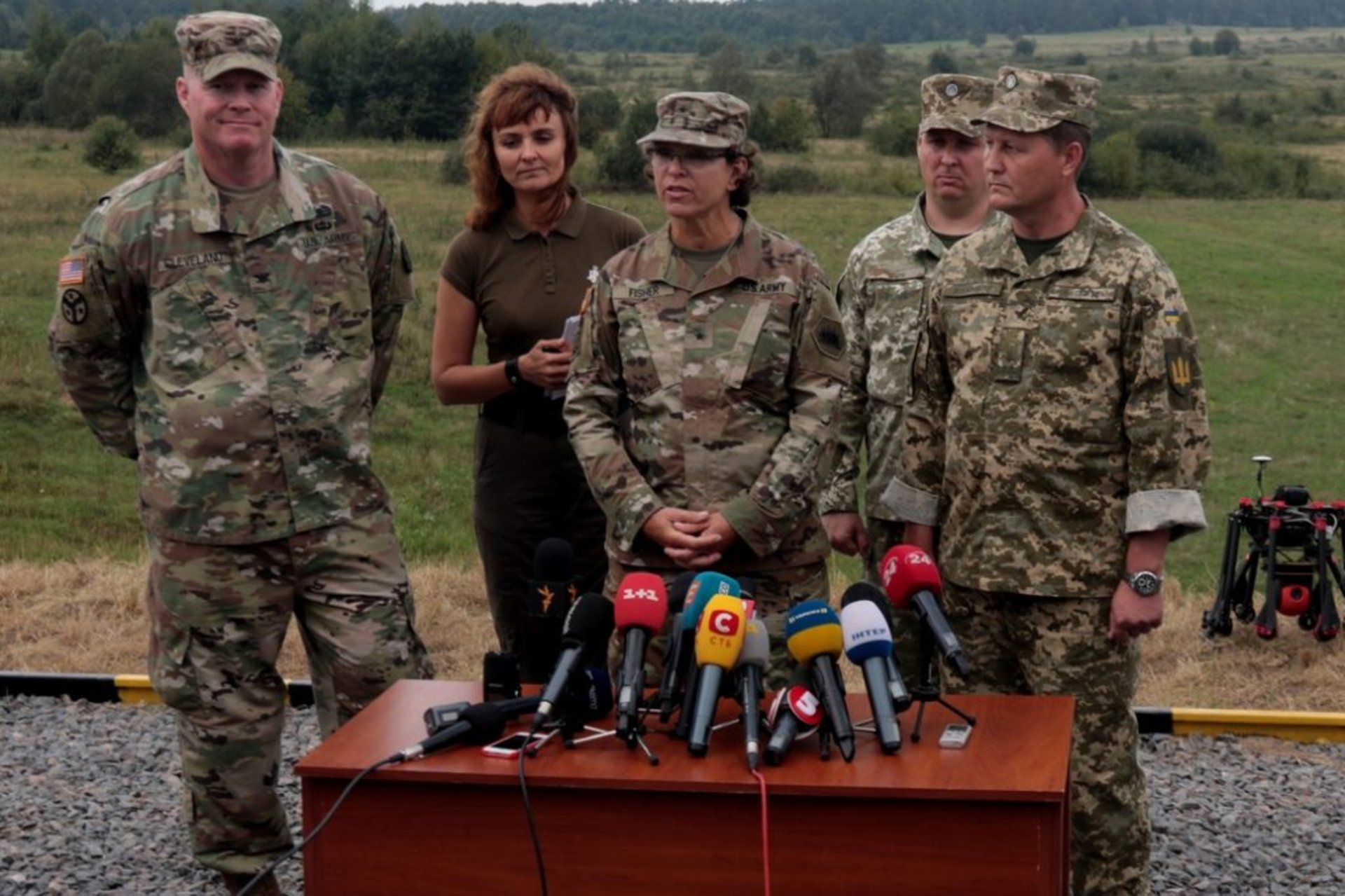 Міжнародні навчання «Rapid Trident», Львівщина, 06.09.18