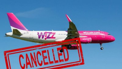 Wizzair скасував рейси із Риму до Львова