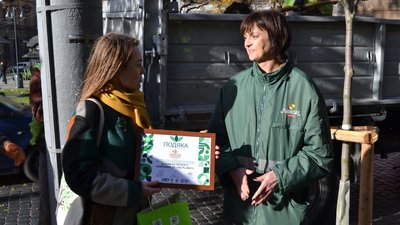 Львівська пивоварня приєдналася до глобального проекту озеленення планети