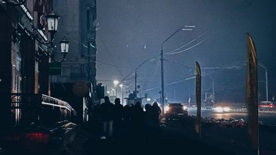Вулиці Києва без світла (ФОТО)