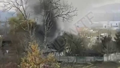 Біля Львова горить популярний ресторан (ВІДЕО)