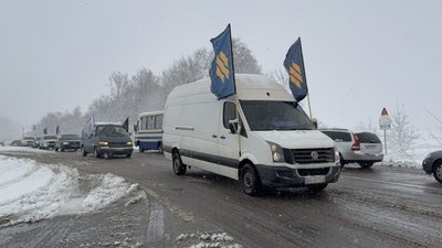 На Львівщині відбувся автопробіг