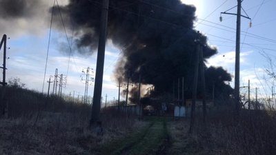 На Львівщині стався вибух на тяговій підстанції залізничної станції «Красне» (ФОТО)