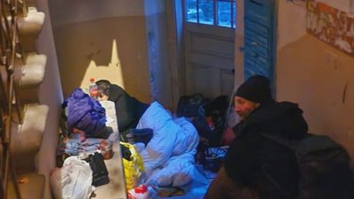У Львові у будинку поселились безхатьки