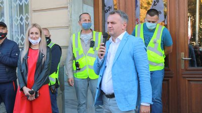 Нардеп Синютка підтримав протест підприємців