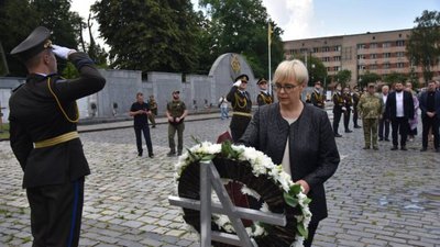 Львівщину відвідала президент Словенії (ФОТО)