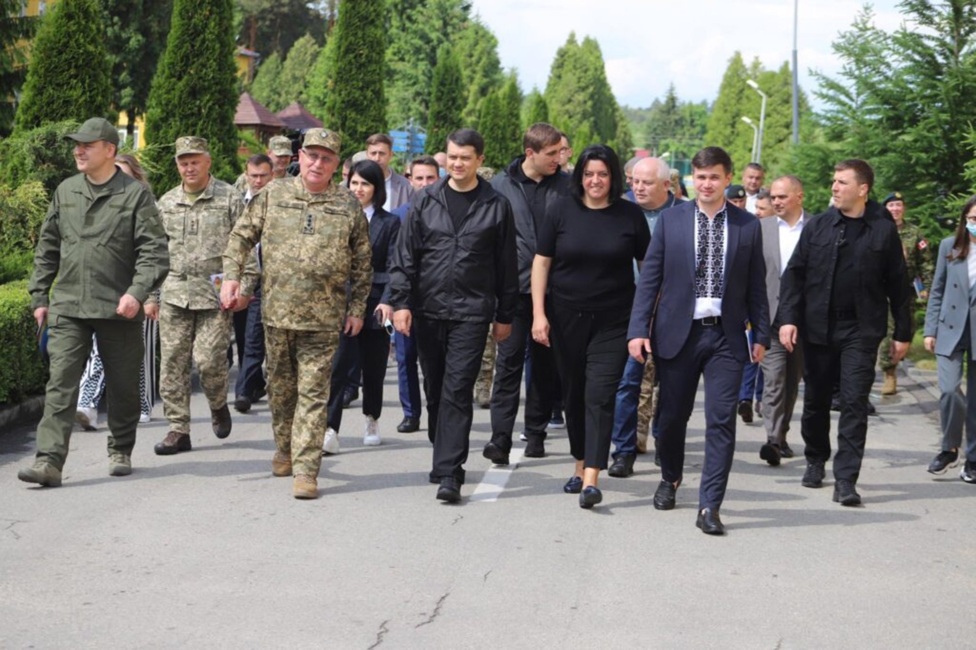 Разумков відвідав Яворівський полігон