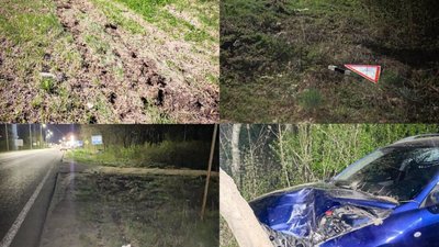 На Львівщині пʼяний водій втік з місця ДТП