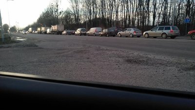У Львові зупинився рух на Шевченка (ФОТО)