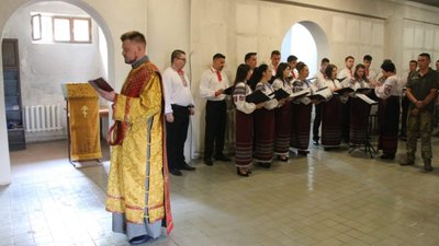 У гарнізонному храмі імені Петра Сагайдачного відслужили першу літургію