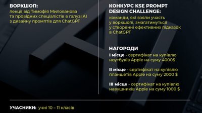 У Київській школі економіки пройдуть змагання зі штучного інтелекту серед школярів