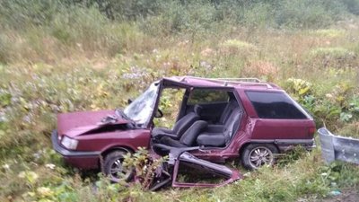 На Львівщині з понівеченої автівки витягнули водія