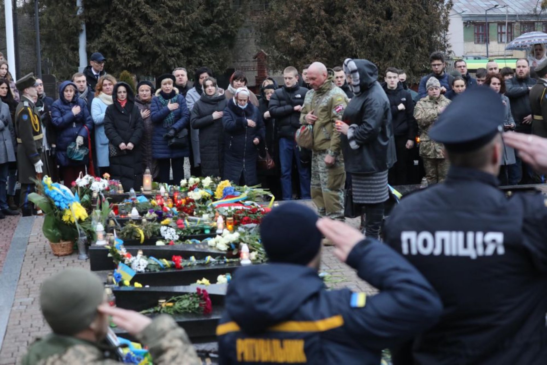 Львів ушанував пам'ять Героїв Небесної Сотні, фото ЛМР
