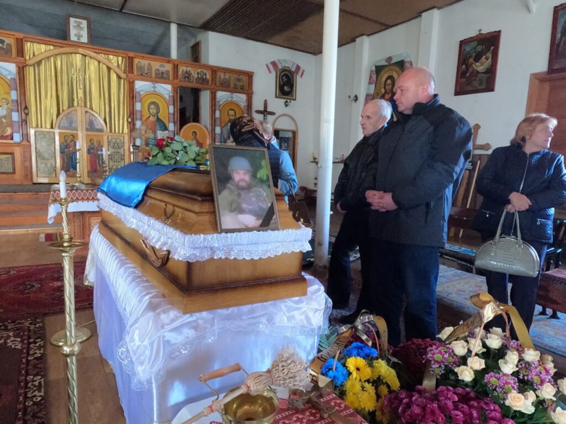 Дрогобич прощається із загиблим захисником Миколою Урбаном