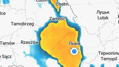У Львові очікують грозу