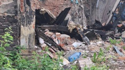 У Львові занепадає приміщення колишнього кінотеатру (ФОТО)